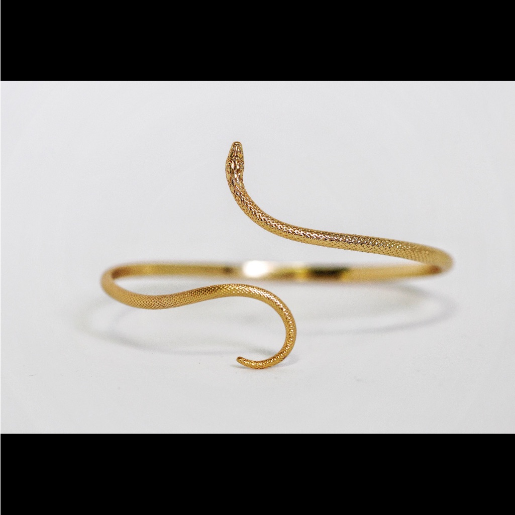 Gold Plated Snake Choker